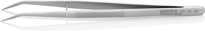KNIPEX Präzisionspinzette Länge 155 mm 45° gewinkelt