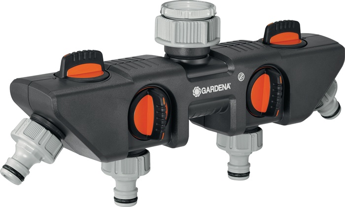 GARDENA Wege-Verteiler Kunststoff 5-Wege-Verteiler