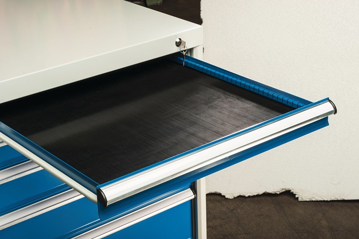 KLW-LUTZ BETRIEBSEINRICHTUNGEN Schubladengummieinlage schwarz