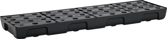CEMO Regalwanne 28l L1295xB395xH95mm PE m.PE-Rost u.Leckanzeiger CEMO