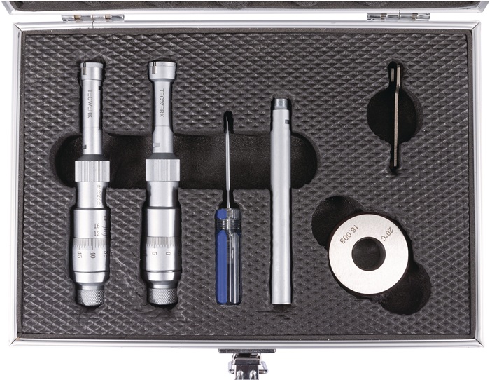 TECWERK Innenmessschrauben-Satz 20-50 mm