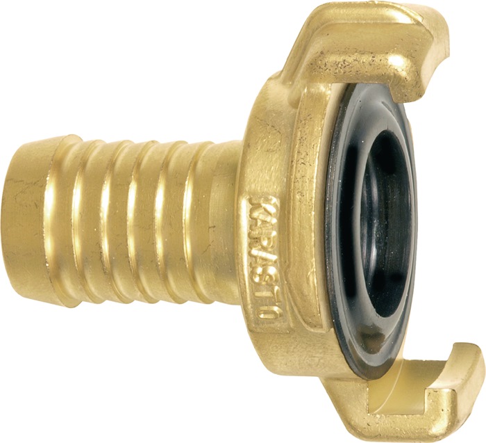 GEKA Schlauchstück Messing Schlauchgröße 19 mm - Vorteilspack