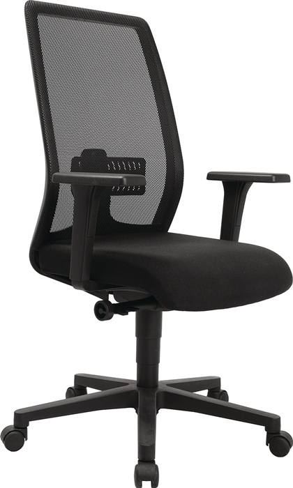 TOPSTAR Bürodrehstuhl Synchr.-M.anthrazit/schwarz 430-540mm m.Lehnen Trgf.110kg TOPSTAR