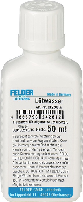 FELDER Lötwasser 50 ml - Vorteilspack
