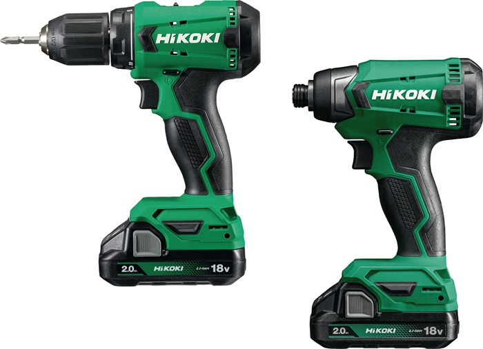 HIKOKI Akku-Bohrschrauber 18 V 2 Ah