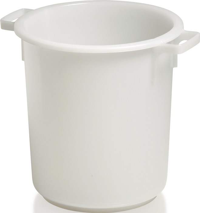 CRAEMER Kunststoffbehälter rund 40 l HD-PE weiß