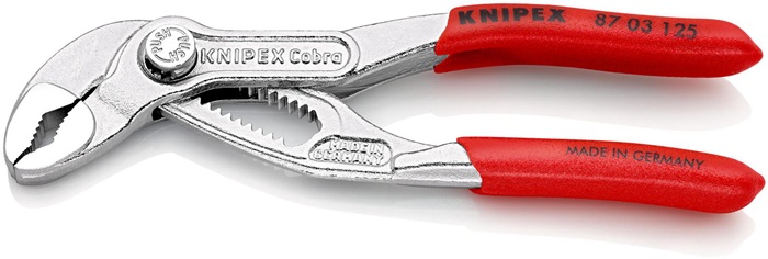 KNIPEX Wasserpumpenzange Länge 125 mm Spannweite 27 mm