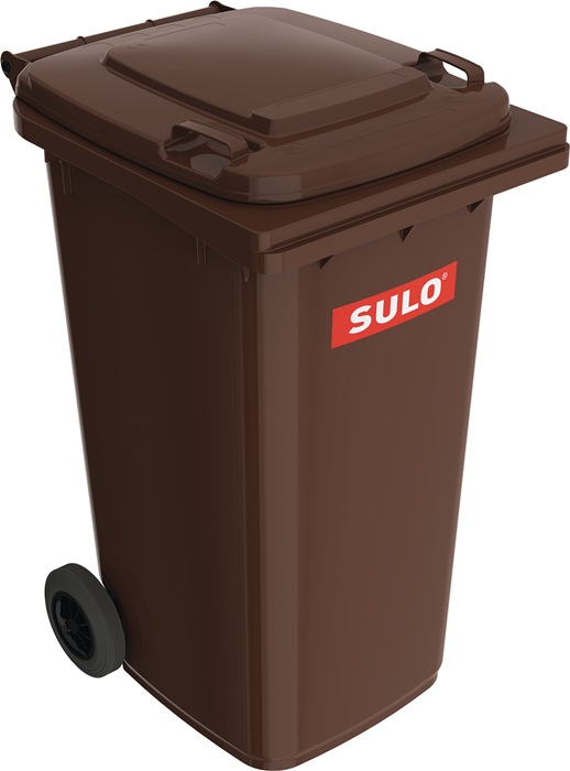 SULO Müllgroßbehälter 240 l HDPE braun - Vorteilspack