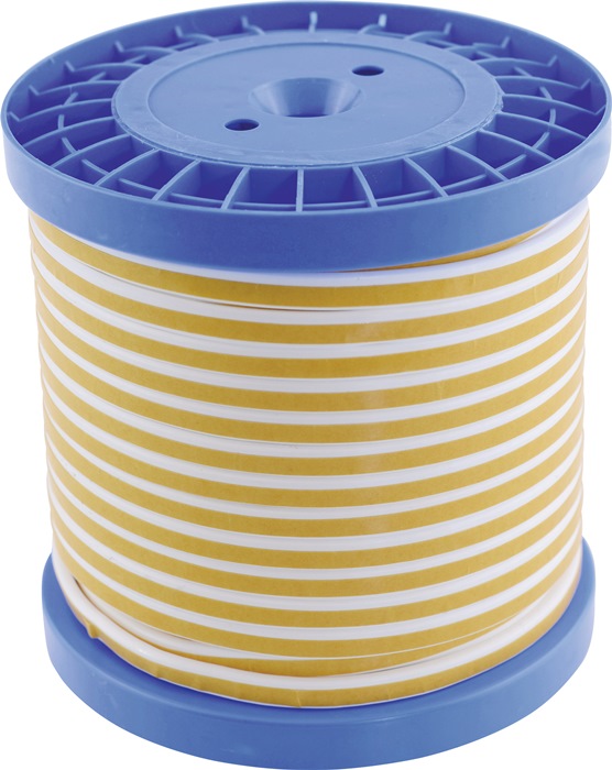 WST Flachdichtungsband 4360 L5 mxB20mm braun 7,0mm PTFE Spule WST - Vorteilspack