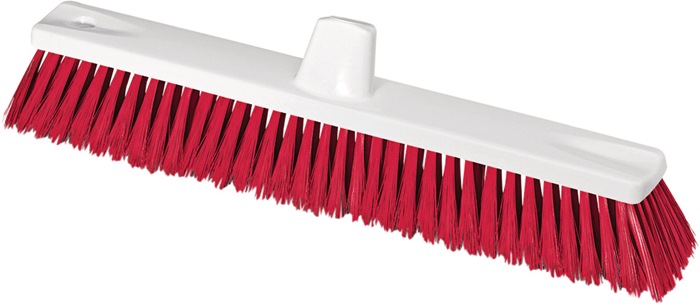 HACCP-Besen L.450mm Borstenstärke 0,25mm rot - Vorteilspack