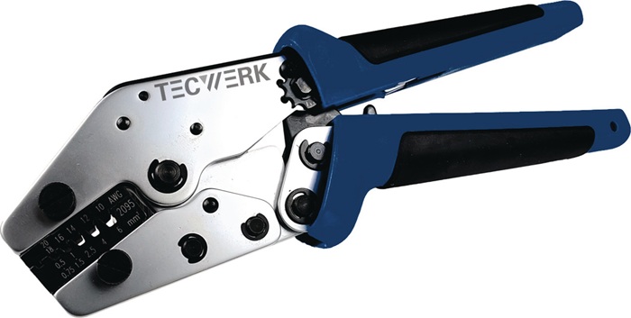 TECWERK Aderendhülsencrimpzange Gesamtlänge 205 mm