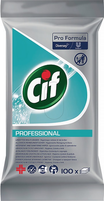 CIF Allzweck-Reinigungstücher Einwegprodukt 100 Tücher/Pack - Vorteilspack