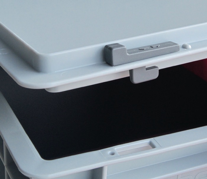 LOCKWEILER Schiebeverschluss grau