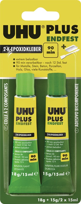 UHU 2K-Epoxidharzklebstoff 33 g - Vorteilspack