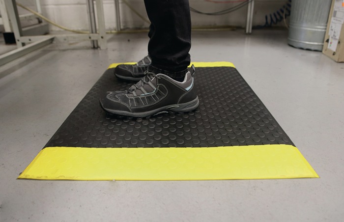 COBA Arbeitsplatzbodenbelag L1500xB900xS9,5mm