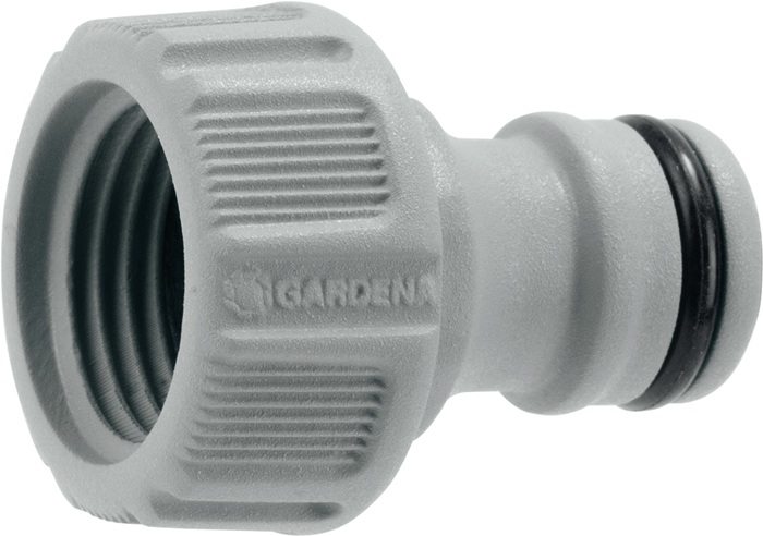 GARDENA Hahnverbinder Kunstoff für Wasserhahn G 1/2 ″ - Vorteilspack
