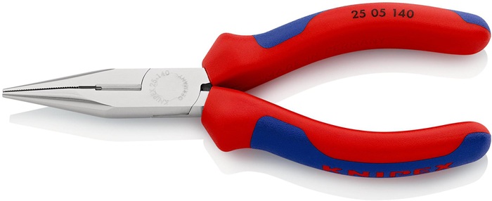 KNIPEX Flachrundzange Länge 140 mm flach/rund gerade