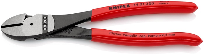 KNIPEX Kraftseitenschneider Länge 200 mm