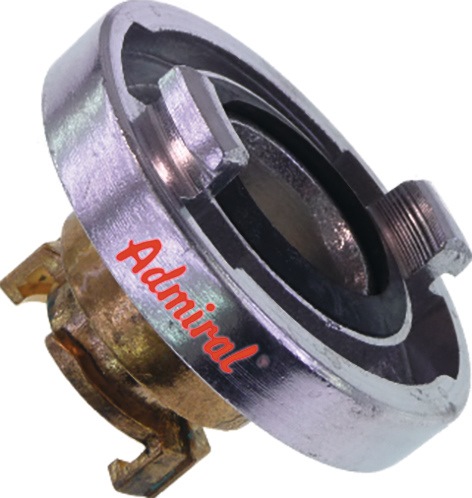 ADMIRAL Übergangsstück Messing/Leichmetall