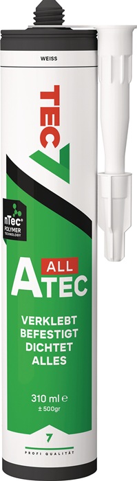 TEC7 Kleb- und Dichtstoff weiß - Vorteilspack