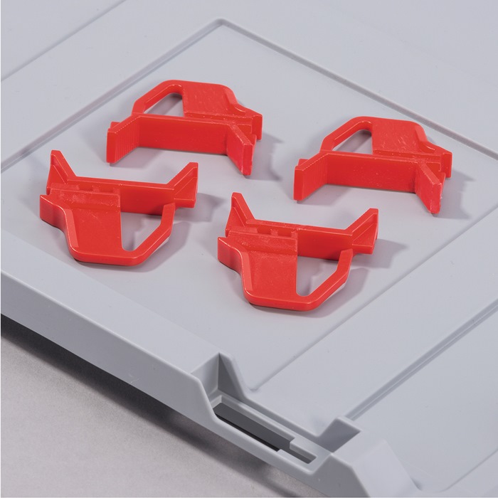 ALLIT Schiebeverschluss rot