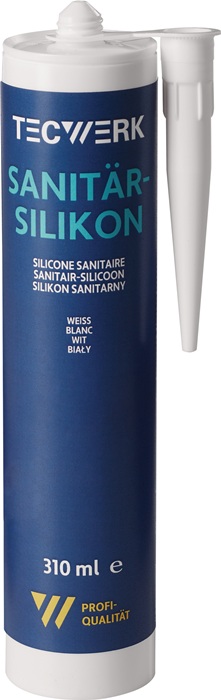 TECWERK Sanitärsilikon weiß - Vorteilspack