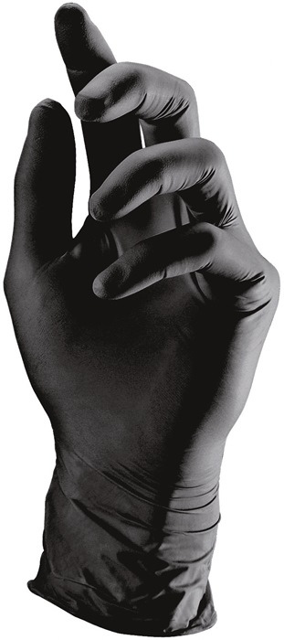 SEMPERMED Einw.-Handsch.Semperguard® Sapphire XP black Gr.S schwarz Nitril 100 St./Box