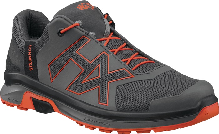 HAIX Freizeitschuh CONNEXIS Go GTX low Gr.9(43) grau/orange Mikrofaser/Textil