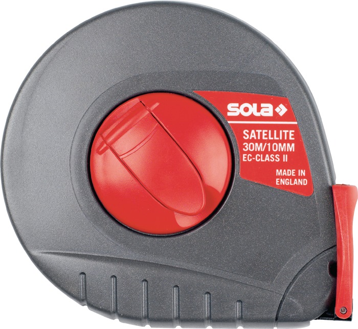 SOLA Kapselbandmaß Länge 10 m Bandbreite 10 mm