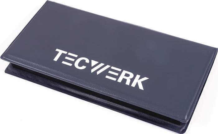 TECWERK Oberflächenvergleichsplatte RUGOTEST 0,05-12,5 µm Platten 30St.TECWERK