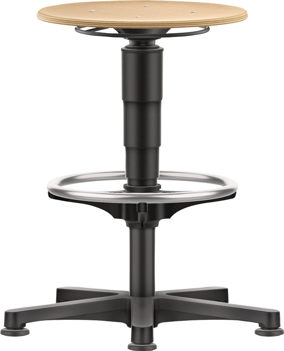 BIMOS Drehhocker Bodengleiter und Fußring