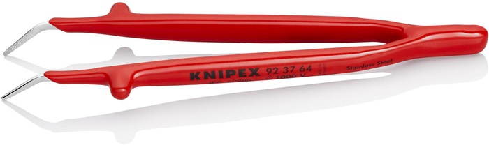 KNIPEX Präzisionspinzette Länge 150 mm 45° gewinkelt