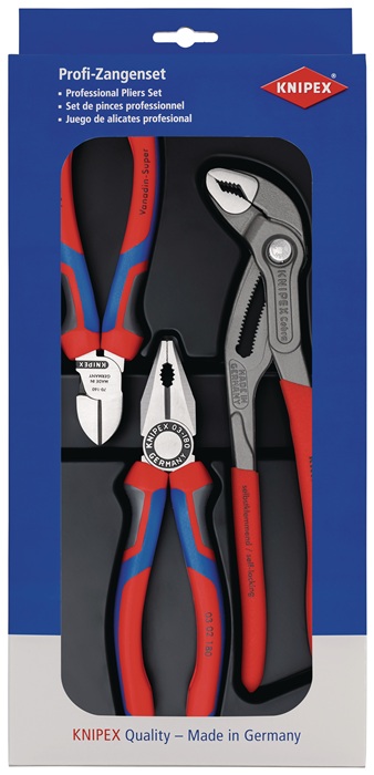 KNIPEX Zangen-Satz Inhalt 3-teilig