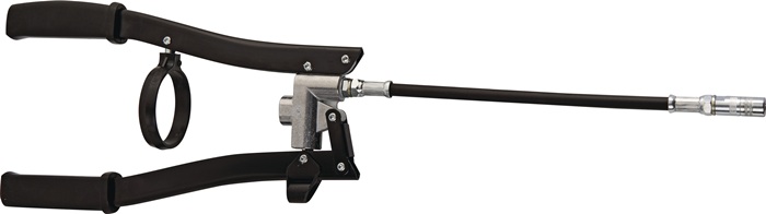 TECWERK Zweihandfettpresse für 500 g Schraubkartuschen