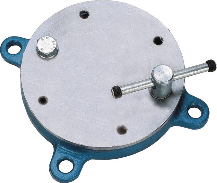 TECWERK Drehteller f.Backen-B.100mm 4 Befestigungslöcher TECWERK