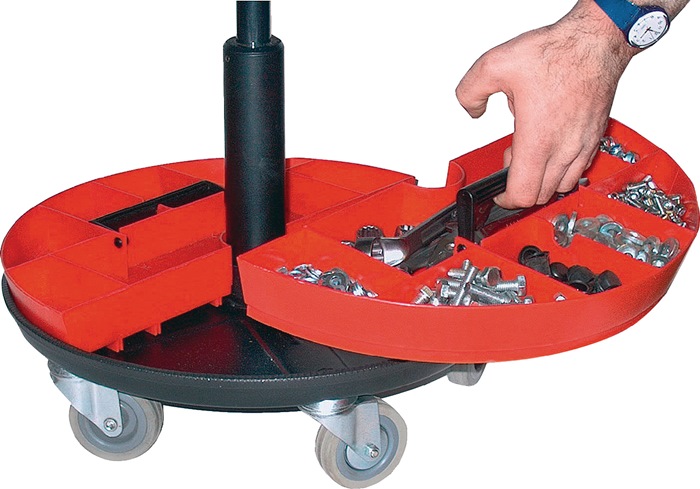 MEY Ablageschale 2-teilig Kunststoff rot