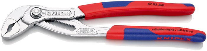 KNIPEX Wasserpumpenzange Länge 250 mm Spannweite 46 mm