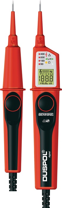 BENNING Spannungs-/Durchgangsprüfer 1-1000 V AC/1-1200 V DC