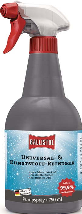 BALLISTOL Universal- und Kunststoff-Reiniger 750 ml - Vorteilspack