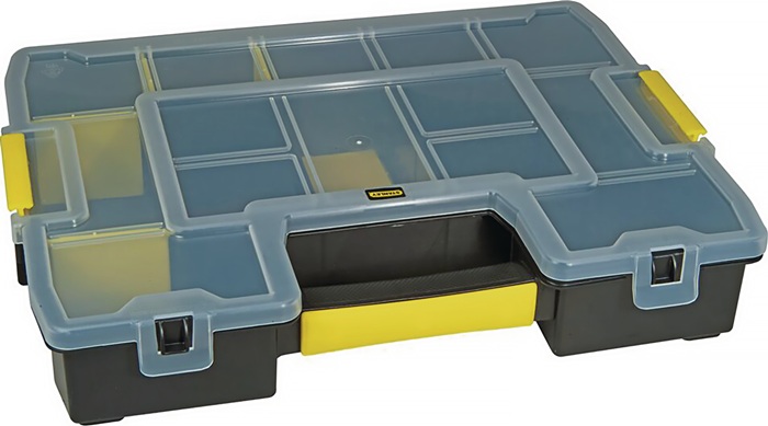 STANLEY Sortimentskasten SortMaster Junior B375xT292xH67mm 14 Fächer STANLEY