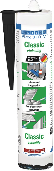 WEICON Kleb- und Dichtstoff schwarz - Vorteilspack