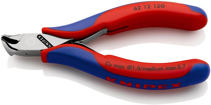 KNIPEX Elektronik-Schrägschneider Länge 120 mm