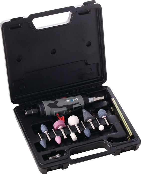 AEROTEC Druckluftstabschleifer-Set 25000 min-¹