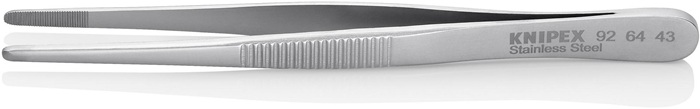 KNIPEX Präzisionspinzette Länge 120 mm gerade