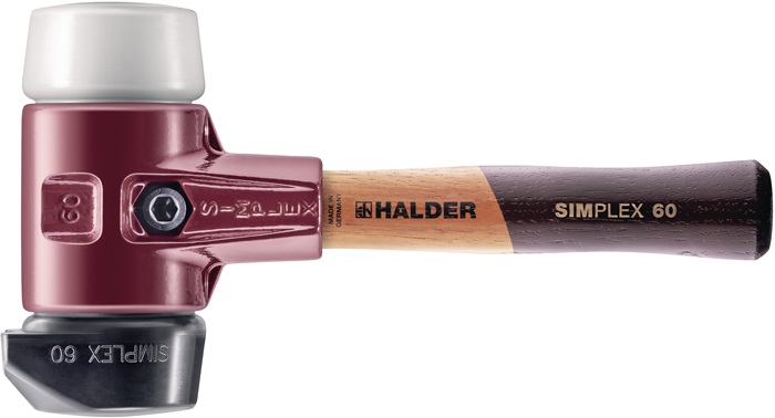 HALDER Schonhammer Länge 280 mm Kopf-Ø 60 mm