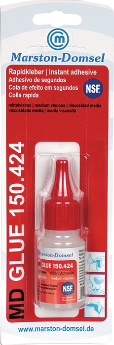 MARSTON Rapidkleber MD GLUE 150.424 20g NSF P1 farblos Flasche MARSTON - Vorteilspack