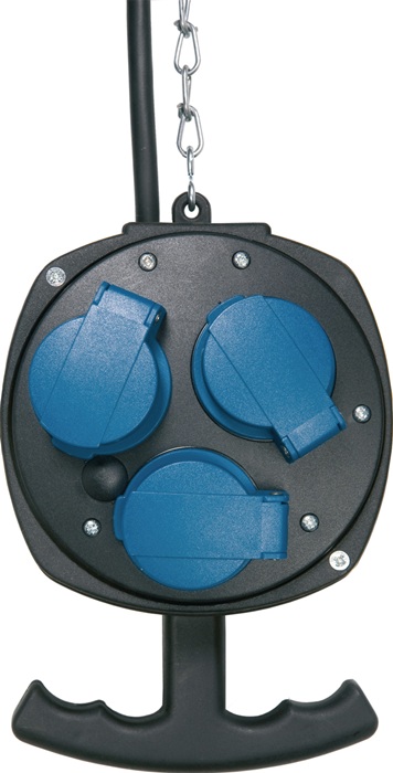 WEINGÄRTNER Hängestromverteiler CEE 5-polig 400V/16 A 2x CEE 5-polig 400V/16A 6h+3x 230V/16A