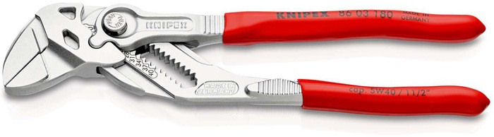 KNIPEX Zangenschlüssel Länge 180 mm Spannweite 40 mm