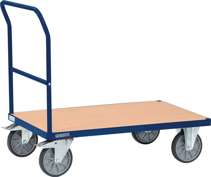 TECWERK Plattformwagen Ladeflächen L1000xB700 mm Stahlrohr