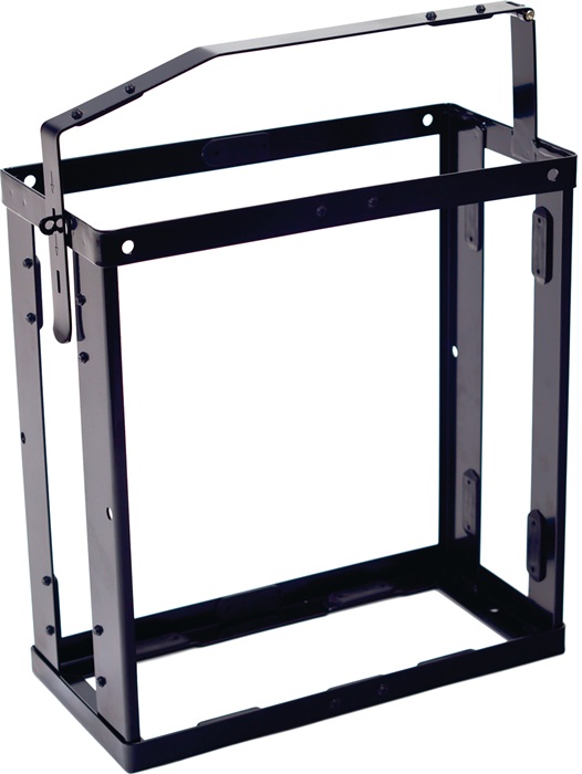 VALPRO Kanisterhalterung L.377mm B.174mm H.485mm Tiefschwarz RAL 9005 2,87kg VALPRO
